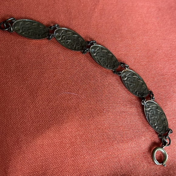 Antique Enameled Bracelet - Picture 6 of 6